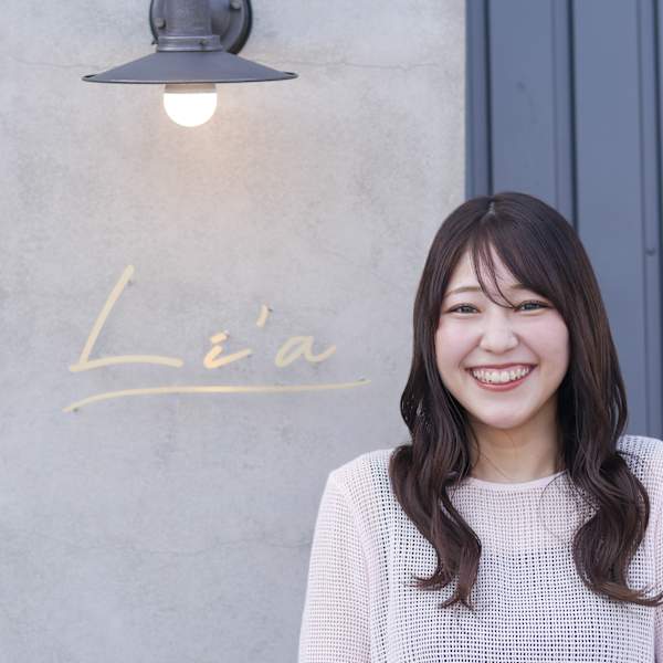 Li'a【リア】のスタッフ紹介。野口 綾香