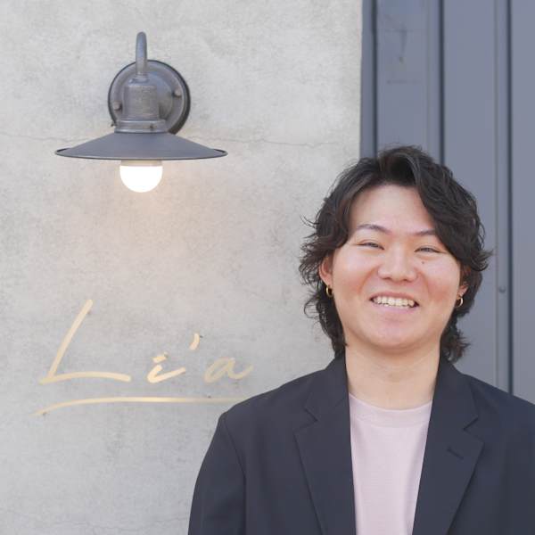 Li'a【リア】のスタッフ紹介。坂本 一真