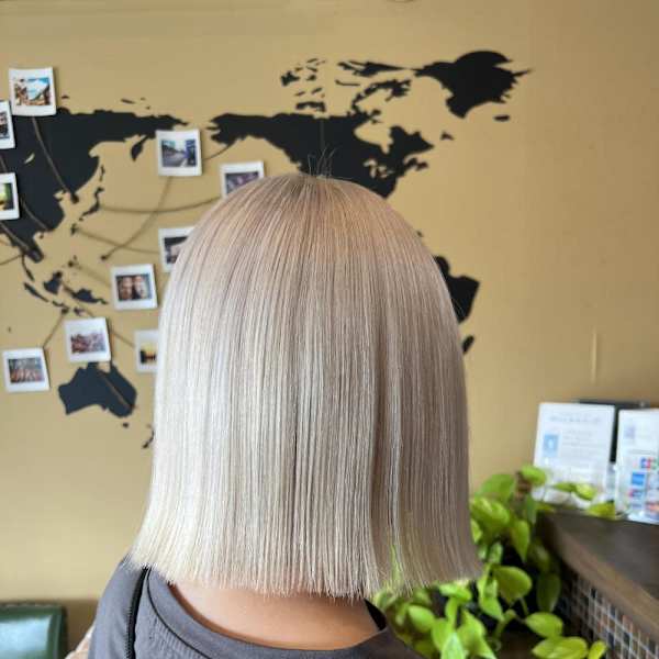 柔らかWhite/ホワイトブリーチ/ブリーチカラー