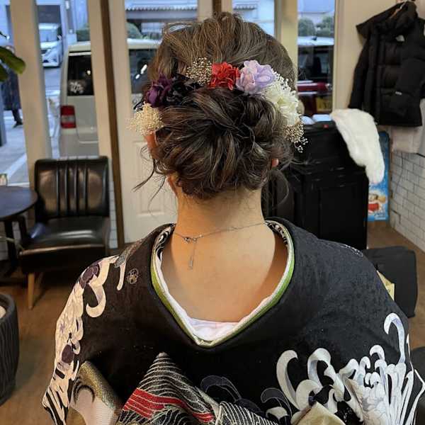 成人式着付け&ヘアセット