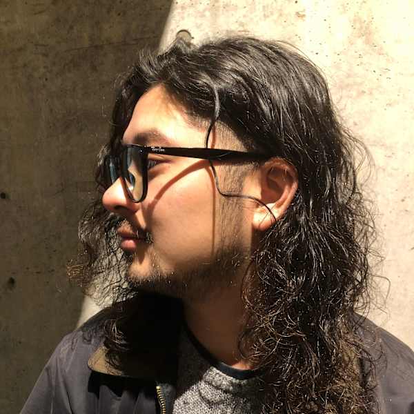 メンズロングウェーブヘア【池袋メンズカット/メンズパーマ】