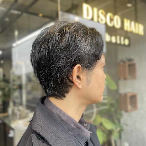 くせ毛を活かして