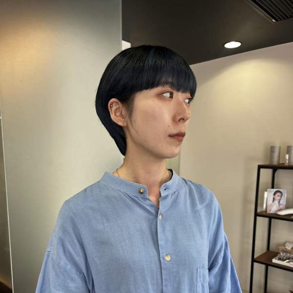 【ハクラ】アンブレラカラー マッシュショート