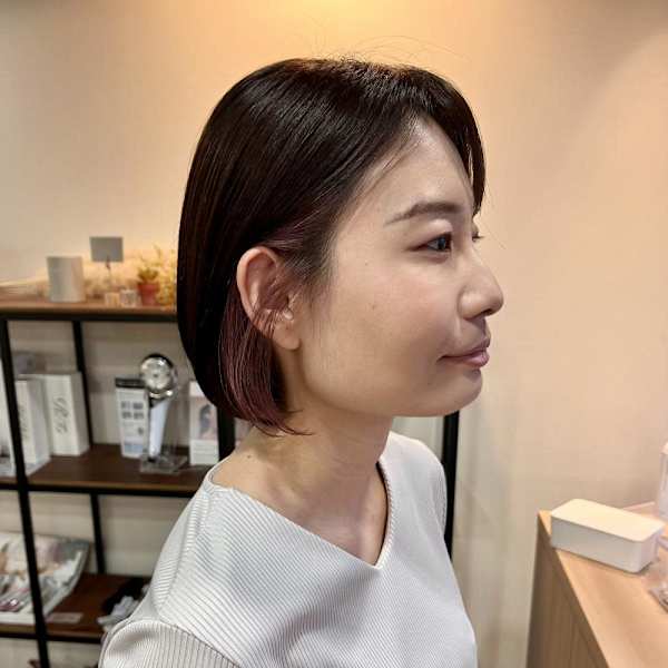 【老沼】イメチェン/ホワイトブロンド/外ハネボブ/美髪