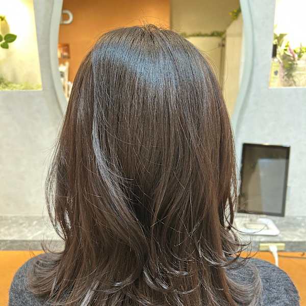 くびれレイヤースタイル