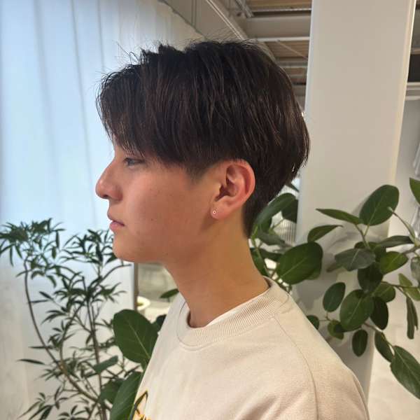 爽やかツーブロック
