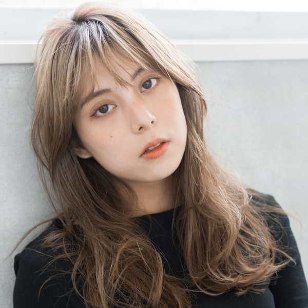 【S.BROOM天王寺店】シースルーロングレイヤースタイル