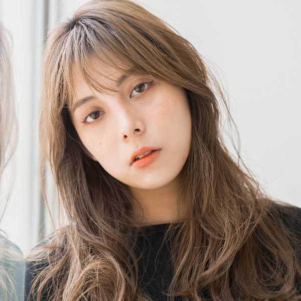 【S.BROOM天王寺店】シースルーロングレイヤースタイル