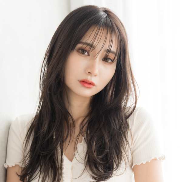 【S.BROOM】シースルーバングレイヤースタイル