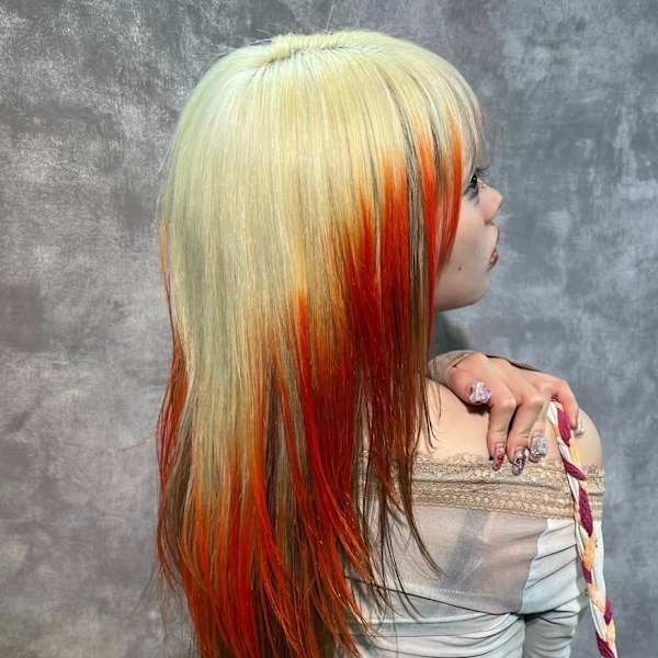 ルーツカラー　デザインカラー　ハイトーン　原宿/表参道