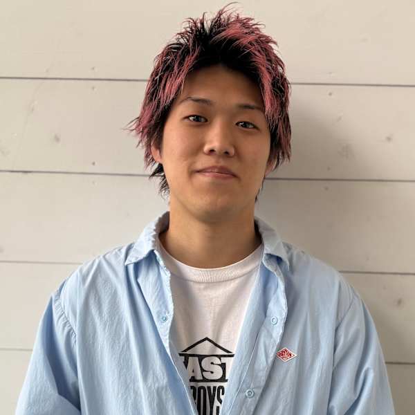 HAIR BRAND Jin Vert【ジンヴェール】のスタッフ紹介。小西 悠利