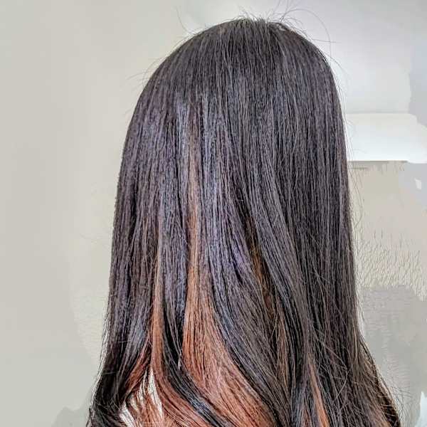 逆アンブレラカラー