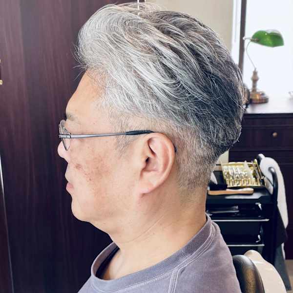 【50代 男性】ロンドングレイスツーブック(大宮/バーバー)