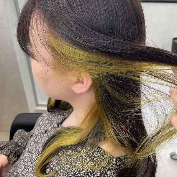 インナーカラー・レモンイエロー