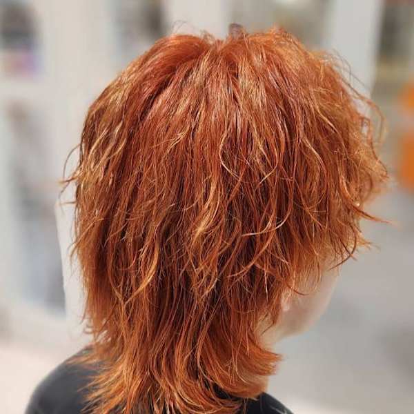 スタイルがキマる♪ウルフパーマ