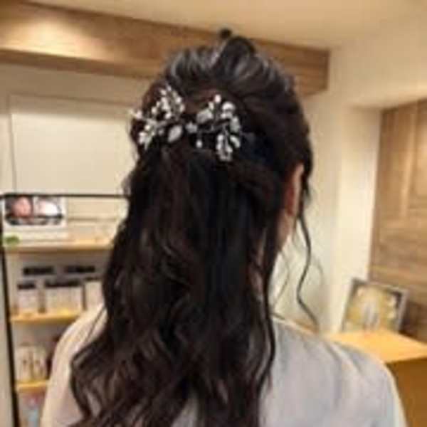 【Terrace】ハーフアップアレンジ