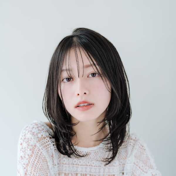 顔周りレイヤー×ミディアム