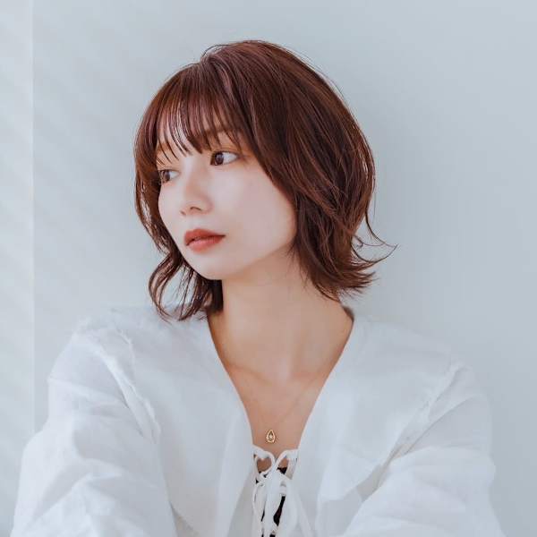 カシスピンク×くびれヘア|beauty:beast 益田店