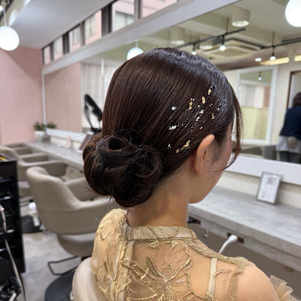 【お呼ばれヘア】特別な日の特別ヘア