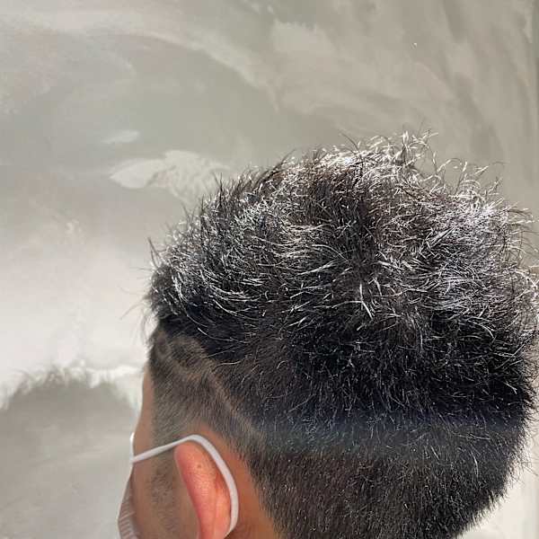 メンズ カット×バリアート×炭酸ヘッドスパ|【全席半個室】/仙台駅近/ノンジアミン　hairmake＆design Axe-l