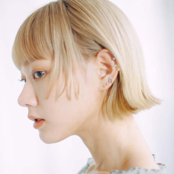 《カーキベージュ×ミニボブ》Ash武蔵小杉