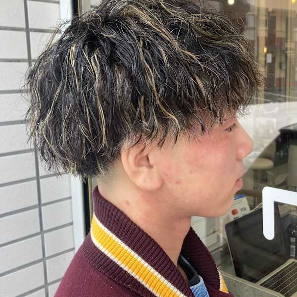 ツイストスパイラル＋メッシュハイライト|Steps