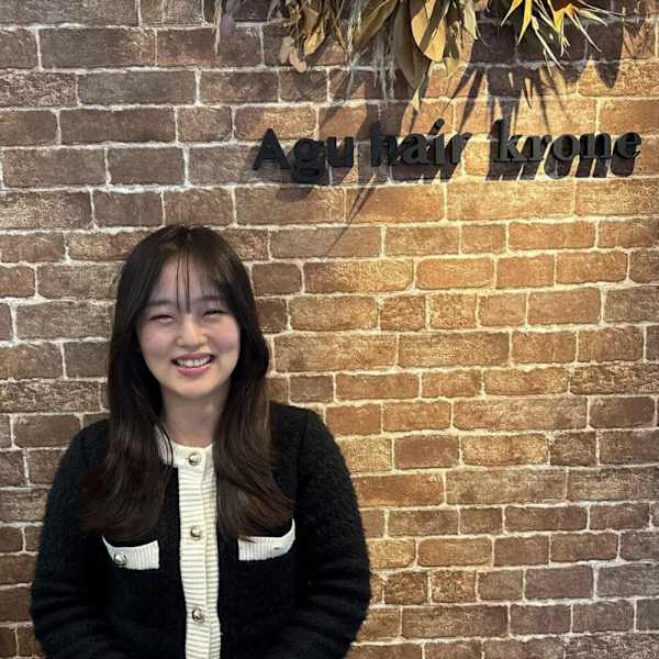 Agu hair krone 生駒店【アグ ヘアー クローネ イコマテン】のスタッフ紹介。神谷亜結美