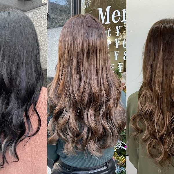 カラー＋シールエクステ