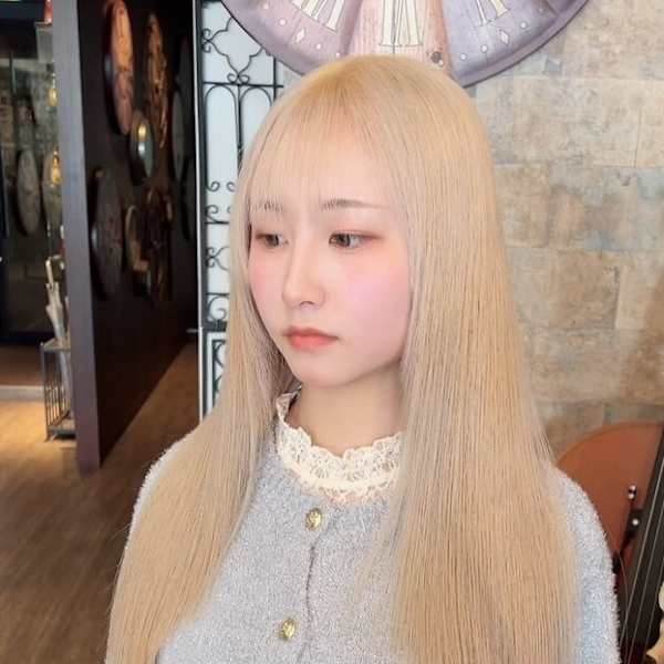 ホワイトミルクティ×ロングレイヤー|independence