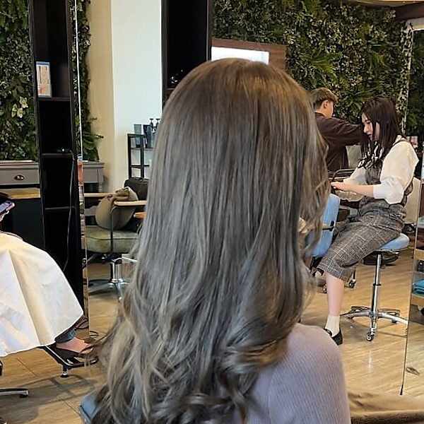 ブリーチなし×オリーブグレージュ|independence