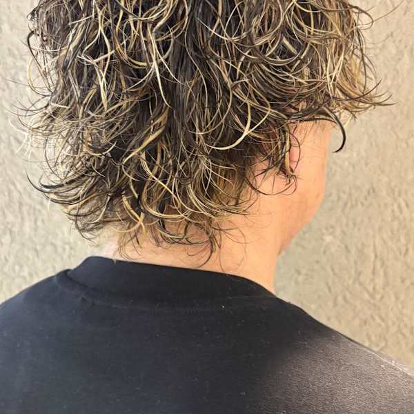 ハイライト／メンズパーマ