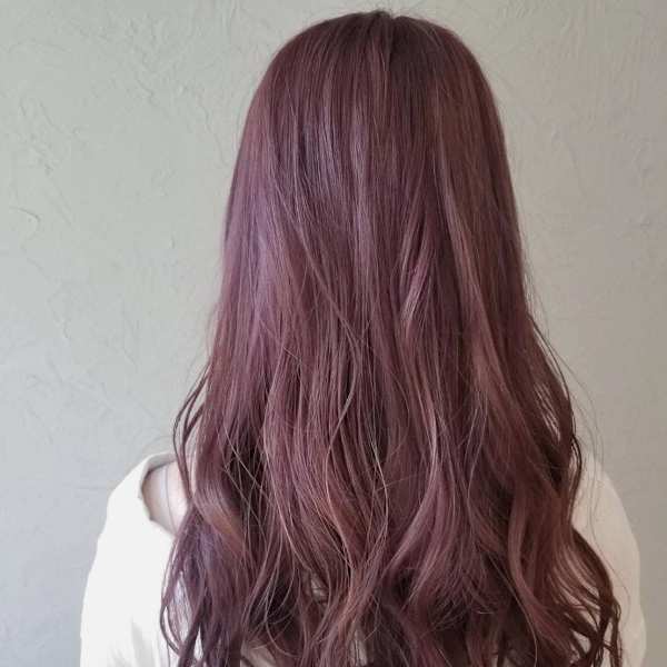 'BEBE(ベベ) ロング ピンク ラベンダー