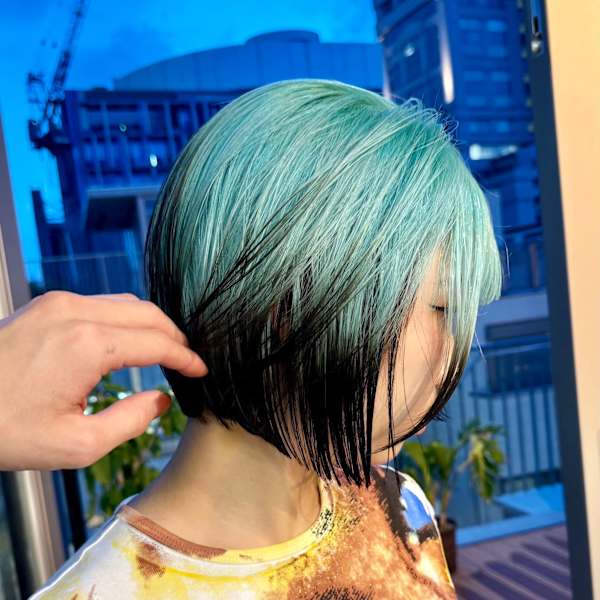 ルーツカラー　デザインカラー　ハイトーン　原宿/表参道