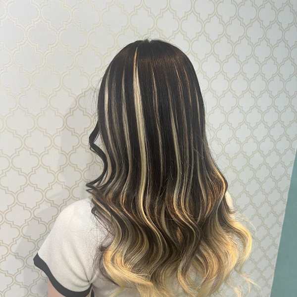 バレイヤージュ風