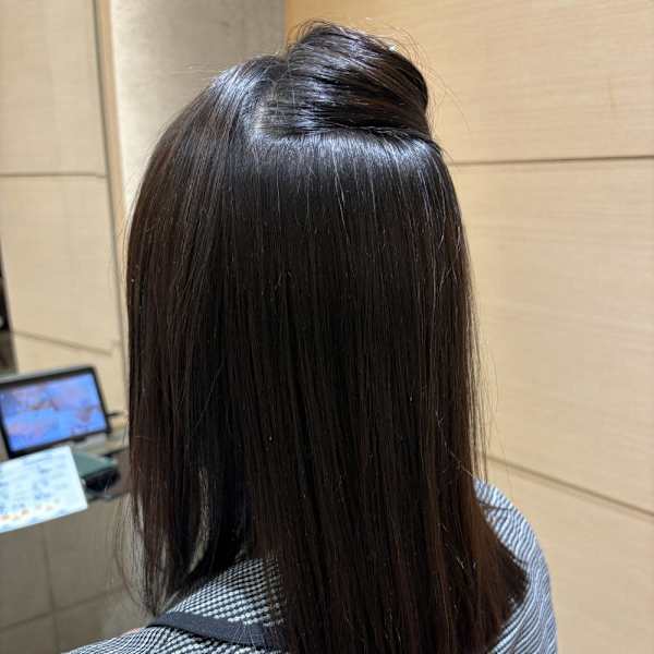 髪質改善ストレート