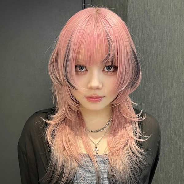 スラッシュカラー　デザインカラー　ハイトーン　原宿/表参道