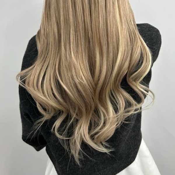 ダブルカラー＋エクステ