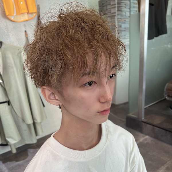 メンズカット・パーマ|Glimpse 大濠店