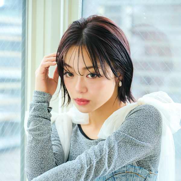 大人耳掛けラベンダーボブ|little 京都四条店