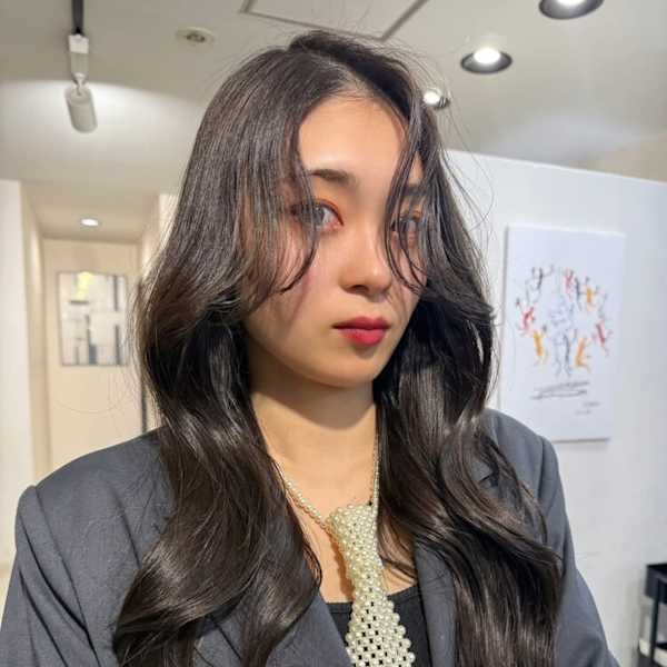 ロングレイヤー柔らかウェーブ|NARVIS