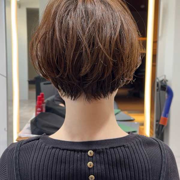 ミニウルフレイヤーカット顔周り前髪韓国ショートボブ/原宿