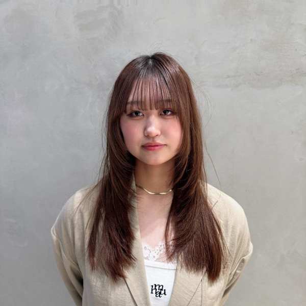 レイヤーカット/髪質改善/顔まわり