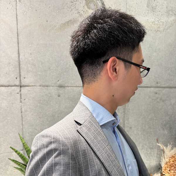 ［メンズカット/ヘッドスパ頭皮改善］スタイリングが簡単キマる