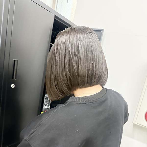 【Mai】@mai_fjw　 縮毛矯正×Bob