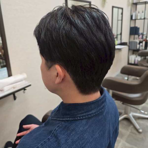 メンズカット/パーマ/グレイカラー/鎌取駅/韓国風/白髪染め