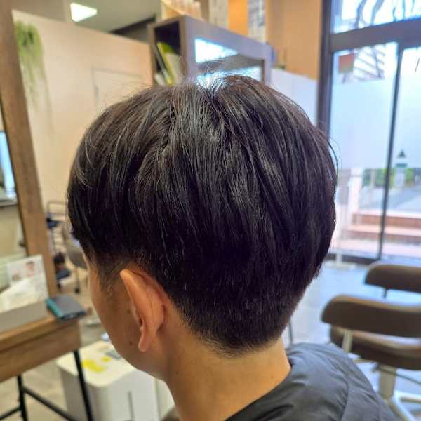 メンズカット/パーマ/グレイカラー/鎌取駅/韓国風/白髪染め