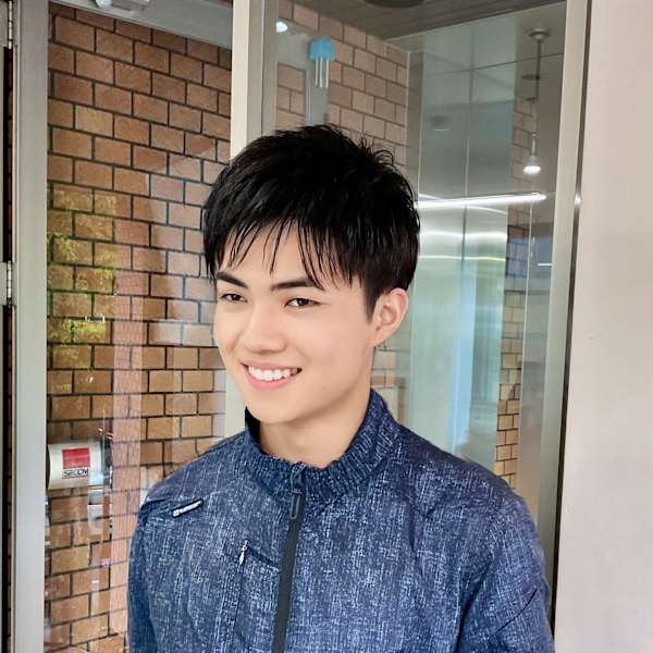 アップバングショートカット|au 美容室