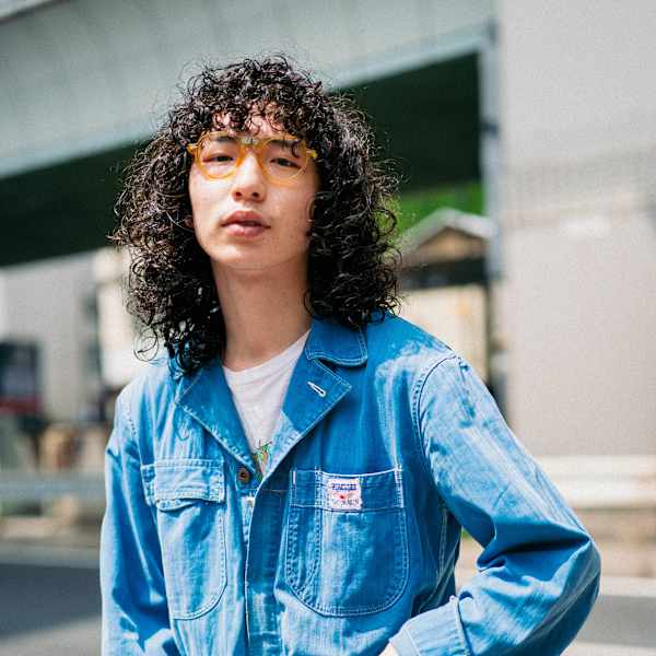 メンズロング×ハードパーマ◎三軒茶屋 RYUKI ウルフ