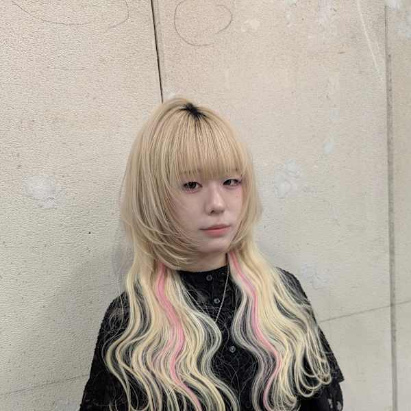 エクステで作るロングウルフスタイル☆