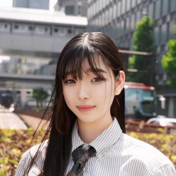 ヒロ銀座ヘアーサロン 新橋 銀座口店【ヒロギンザヘアーサロンシンバシギンザグチテン】のスタッフ紹介。恵中 真優